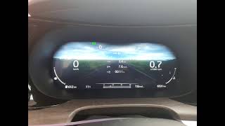 KIA K5 DL3 South korean model digital cluster with weather link(rain)