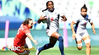 Extended Highlights: U.S.A. vs. Poland | Rugby World Cup Sevens | NBC Sports