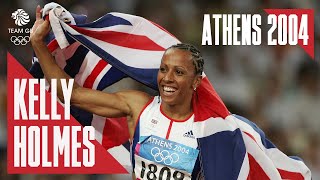 Kelly Holmes secures her second Olympic gold in the 1500m | Athens 2004