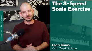 3-Speed Scale Exercise | Piano Techniques | Getting Better at Playing Scales