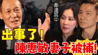 出事了！陳惠敏妻子突然被捕，現場人贓俱獲！萬萬沒想到她竟做這種勾當！劉嘉玲、劉德華等人也牽連其中難逃罪責！【三言两娱】