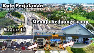 Rute Perjalanan Menuju Kedaung Group Surabaya Via Tol Krian-Menanggal