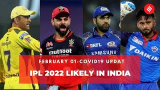 COVID19 Updates:  India Records 1.67 Lakh New Cases, IPL 2022 Likely In India