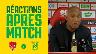 Stade Brestois - FC Nantes : la réaction d'Antoine Kombouaré