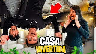 PASSAMOS 24 HORAS NA CASA INVERTIDA! FICAMOS MALUCOS😰