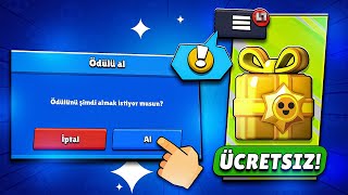 HERKESE HERGÜN ÜCRETSİZ ÖDÜL📢 Brawl Stars