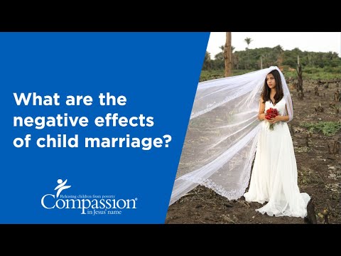 What are the negative effects of early marriage?