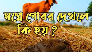 স্বপ্নে গরুর গোবর দেখলে কি হয় | স্বপ্নের ব্যাখ্যা‌ | shopner bekkha | dreams meaning of cow dung |