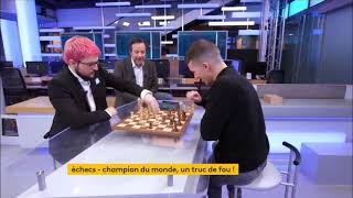 Blitz Maxime Vachier-Lagrave vs GM Bilel Bellahcene