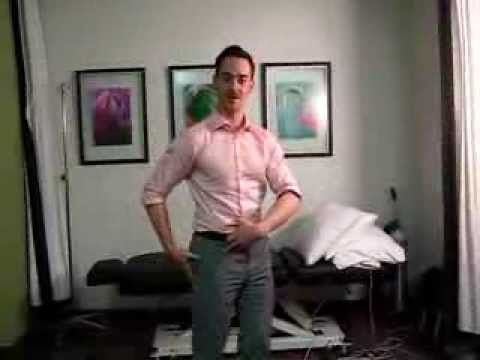 Hip Flexor strain - a home trick! Hip Flexor strain - a home trick!