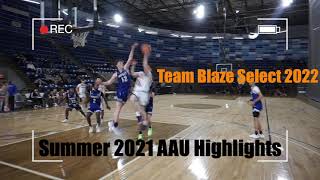 Patrick Joyce Team Blaze Select Summer 2021 AAU Highlights | 6'0 175 LBS | Bloomington South 2022