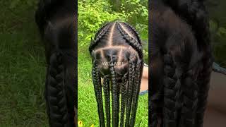 ✨FULL LACE BRAIDS WIG | 🔥Cornrows Braided Wigs | 🌟Box braided wig|