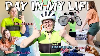Bedroom Refresh & RIDE WITH ME! the first group ride of the season + more info on my bike setup!