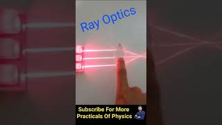 Ray Optics Practical 02 | light reflection and refraction