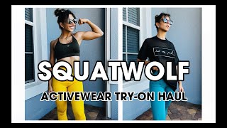 SQUATWOLF Activewear Try-On Haul and Review