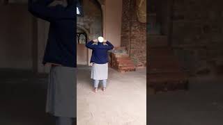 Gave Azan In a Ruined Masjid 😭 #ytshorts #shorts #youtubeshorts #short  #adhan #azan