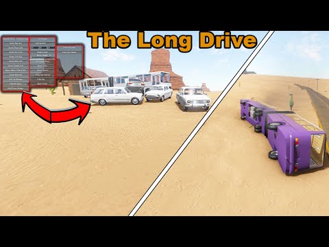 SPAWNER MENU – TURBO CAR AND OTHERS GOOD OPTIONS – The Long Drive Mods #4 Radex