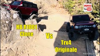 Huangbo HB R1002 Ford Bronco 2021 vs TRAXXAS Trx4 Ford Bronco 2021 clone vs originale