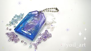 레진아트  💎보석같은 키링 직접 만들어 보자!💎  #레진아트 #resin #レジンアート #レジン #趣味 #handmade