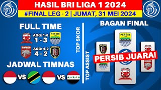 PERSIB JUARA! Hasil Liga 1 Hari Ini - Madura United vs Persib - Final Championship Series 2024