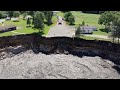 drone footage of devastating rapidan dam floods mankato mn mavic3pro