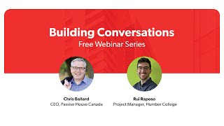 Passive House Canada | Building Conversations with Rui Raposo