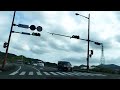 宮崎県延岡市古城町～愛宕町　周辺　空の旅　　後半走行動画