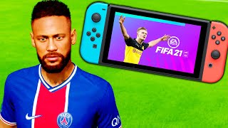 FIFA 21 Career Mode but on NINTENDO SWITCH...😭