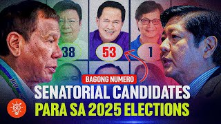 UPDATED AND ACCURATE! Alamin ang mga Senatorial Aspirants sa  2025 Midterm Elections sa Pilipinas?