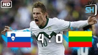 Slovenia vs Lithuania 4-0 World Cup Qualifiers All Goals and Highlights September 4,2017