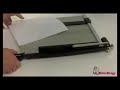 Dahle Vantage 15E Guillotine Paper Cutter Video Review