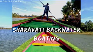 Sharavati Backwater Boating || Honnavara || Beautiful Sharavati River