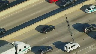 Repairs made to large pothole on inbound Kennedy near Armitage