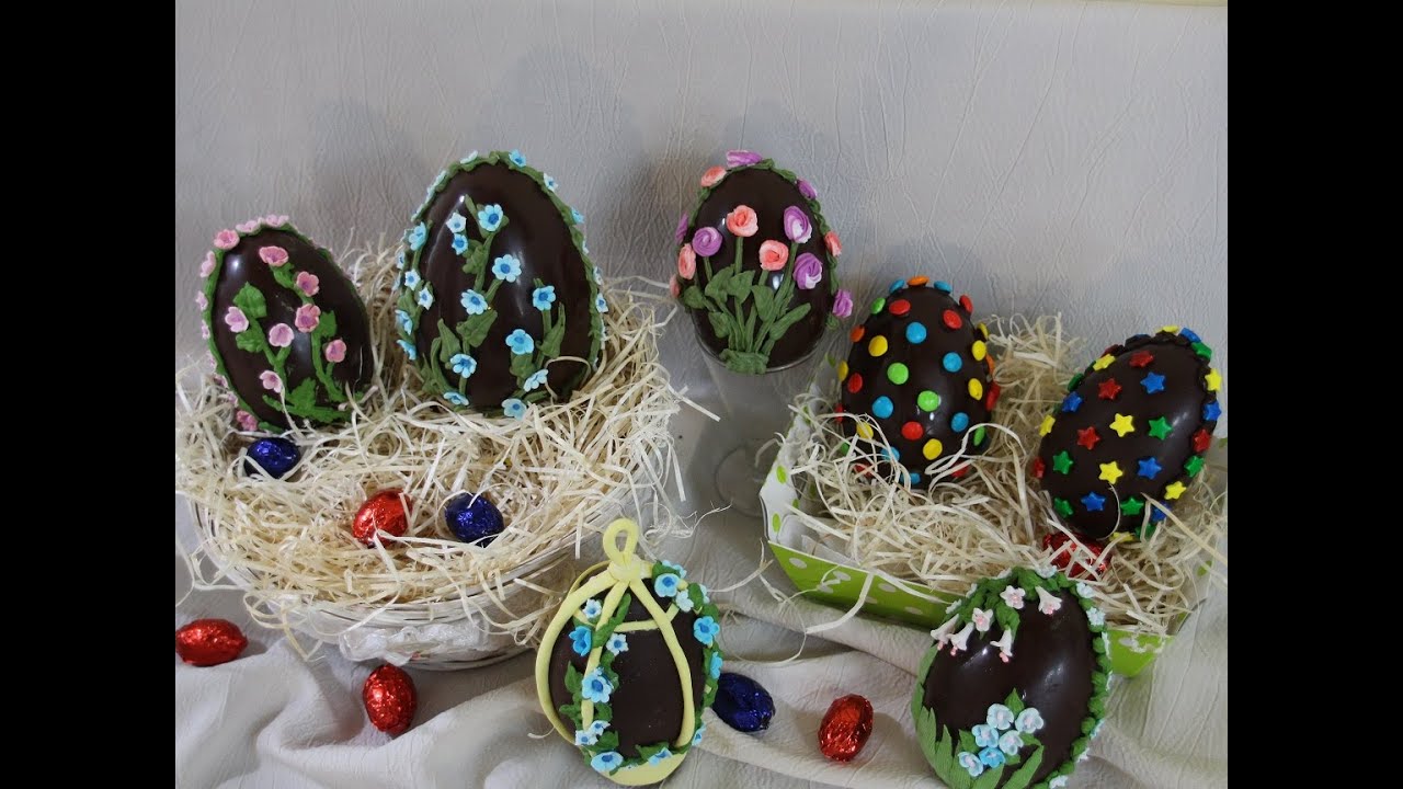 Decoración De Huevos De Pascua Youtube