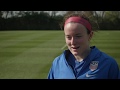 Rose Lavelle before USWNT's first game under Coach Vlatko