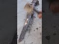 a fail casting x100 bullets into tanto melting metal