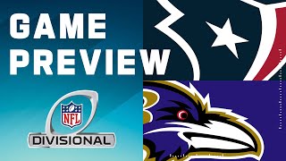 Houston Texans vs Baltimore Ravens | 2023 Divisional Round Game Preview