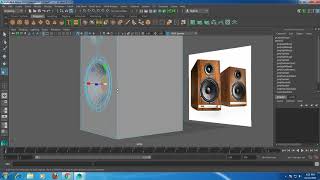 Tutorial on Modeling speakers in Maya.