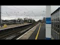 lumo class 803 vs thameslink class 700 125mph race through st neots during delays