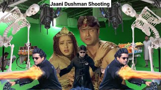जानी दुश्मन Film || Sunny Deol | Kashaya Kumar || Behind The Action Sequence scene शूटिंग|| अरमान