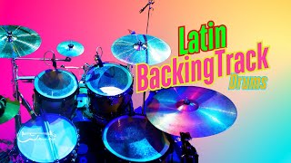 Latin backingtrack samba drums