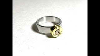Making a 9mm bullet ring