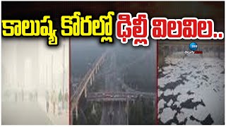 Heavy Air Pollution In Delhi | కాలుష్య కోరల్లో ఢిల్లీ విలవిల.. | ZEE Telugu News