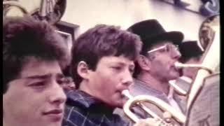 Maibaum Aufstellen in Seefeld-Oberalting 1985