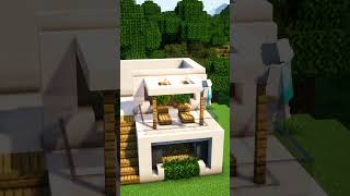 Minecraft: Ultimate Modern House Tutorial🏠 #minecraft