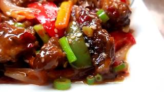 বাংলাদেশী চাইনিজ বিফ সিজলিং রেসিপি Beef sizzling recipe Bangladeshi Chinese Beef Sizzling