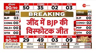 BJP Wins Haryana Election Result Update: जींद में BJP की विस्फोटक जीत | Breaking News |Jammu Kashmir