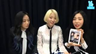 레이디스코드 LADIES CODE V앱 V Live Tv NAVER 안녕, 기다렸어 160228