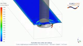 CFD - Free Surface Vortices Formation by a Pump