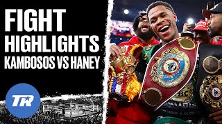 Devin Haney Becomes Undisputed Lightweight Champion with Dominate Victory Over Kambosos | HIGHLIGHTS